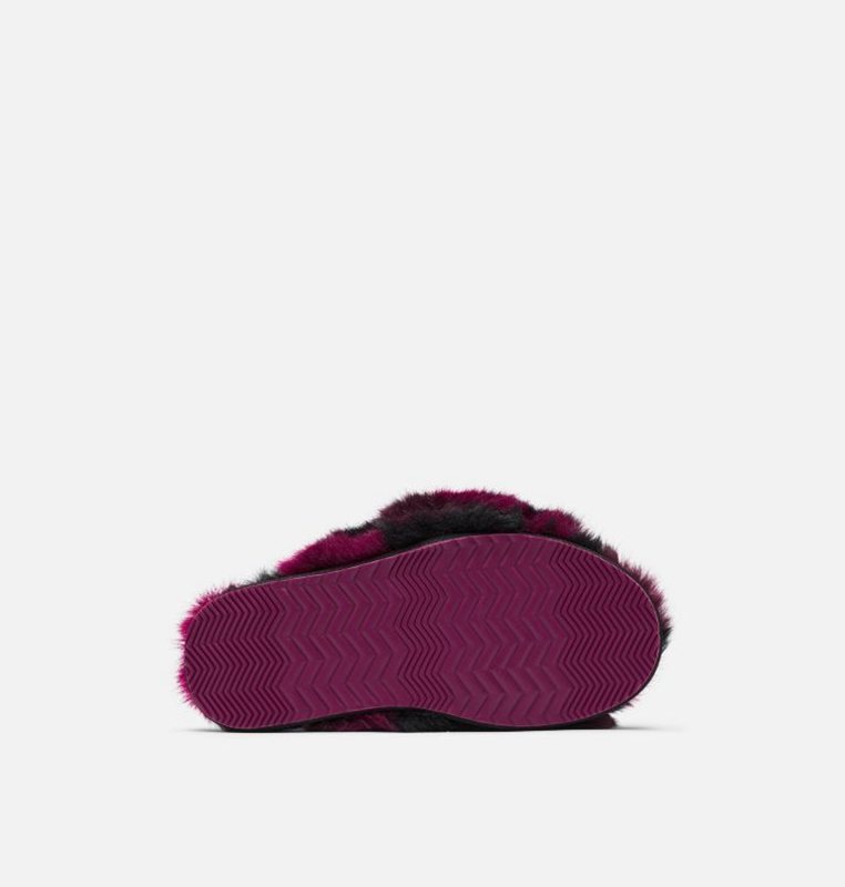 Womens Slippers Purple - Sorel Go™ - Mail Run - 675938-AQX